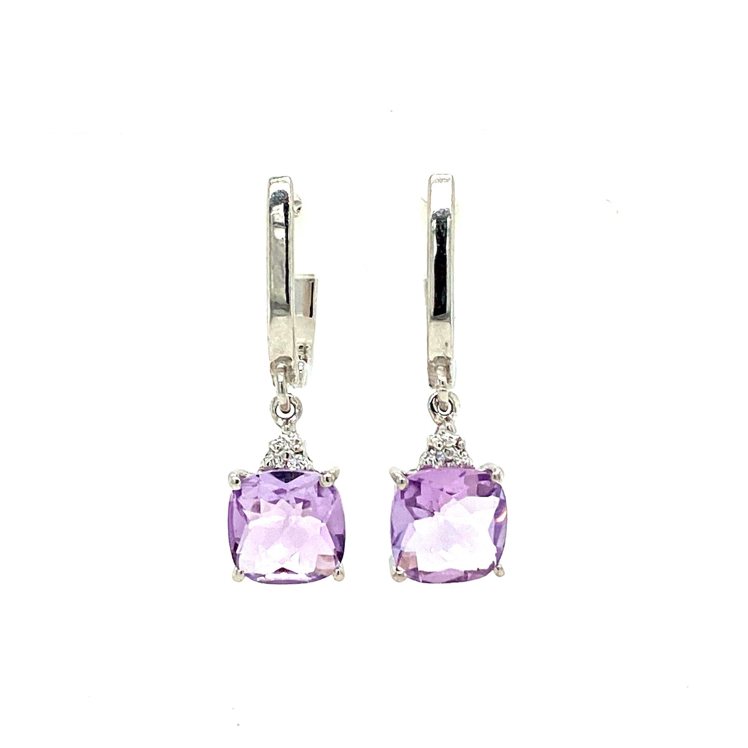 Amethyst Jewellery Set in .925 Sterling Silver - KSS 60419-1